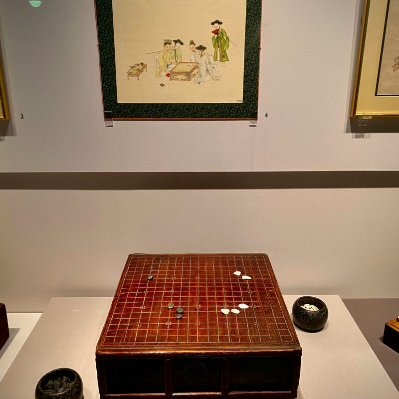 Ancient Go Board and Art