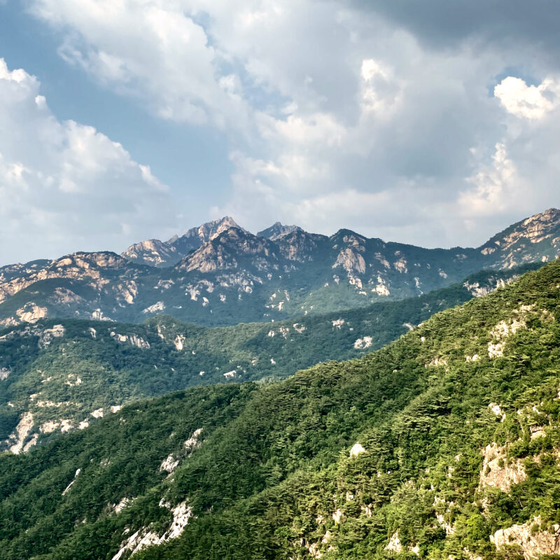 Looking In Bukhansan