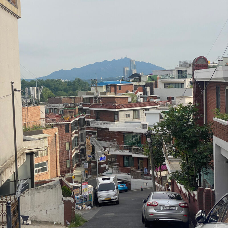 Itaewon's Steep Streets