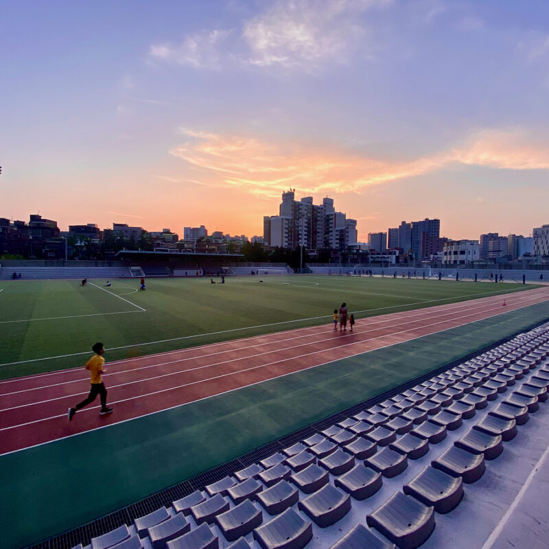 Running Tracks at University of Seoul
