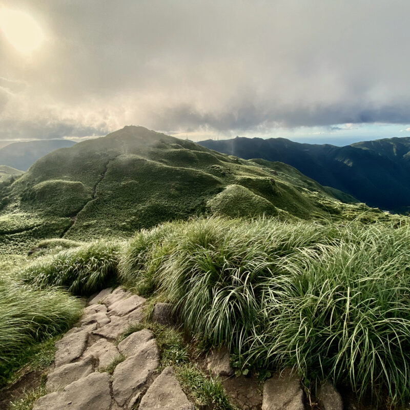 Looking Across the Highest Ridge