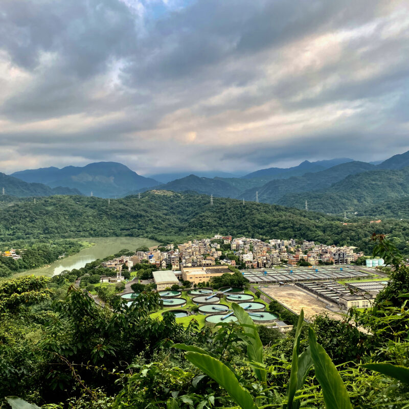 Looking East on Zhitan Village