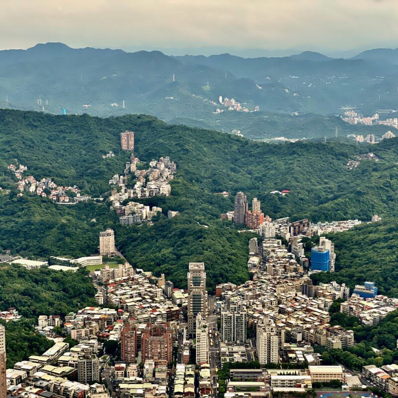 Open Air View from Taipei 101 West