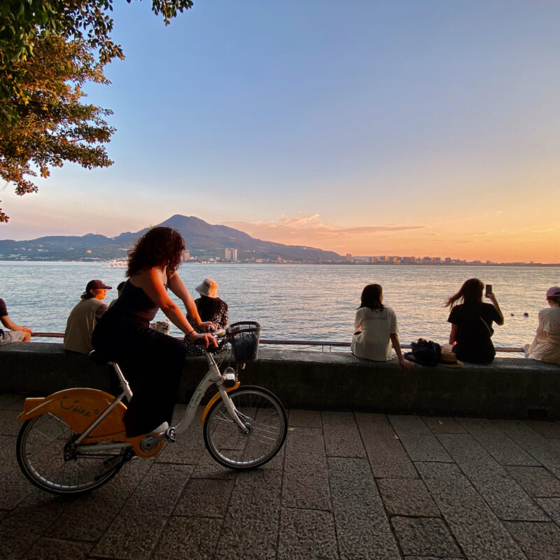 Tamsui Bike Vibes, Guanyinshan Afar