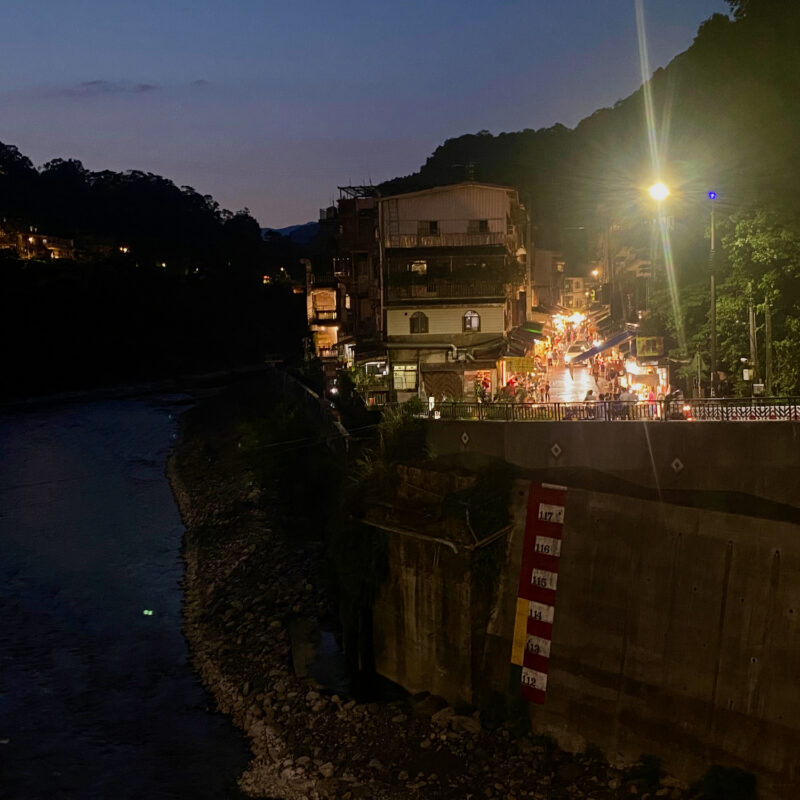 After Dark Along the Nanshi