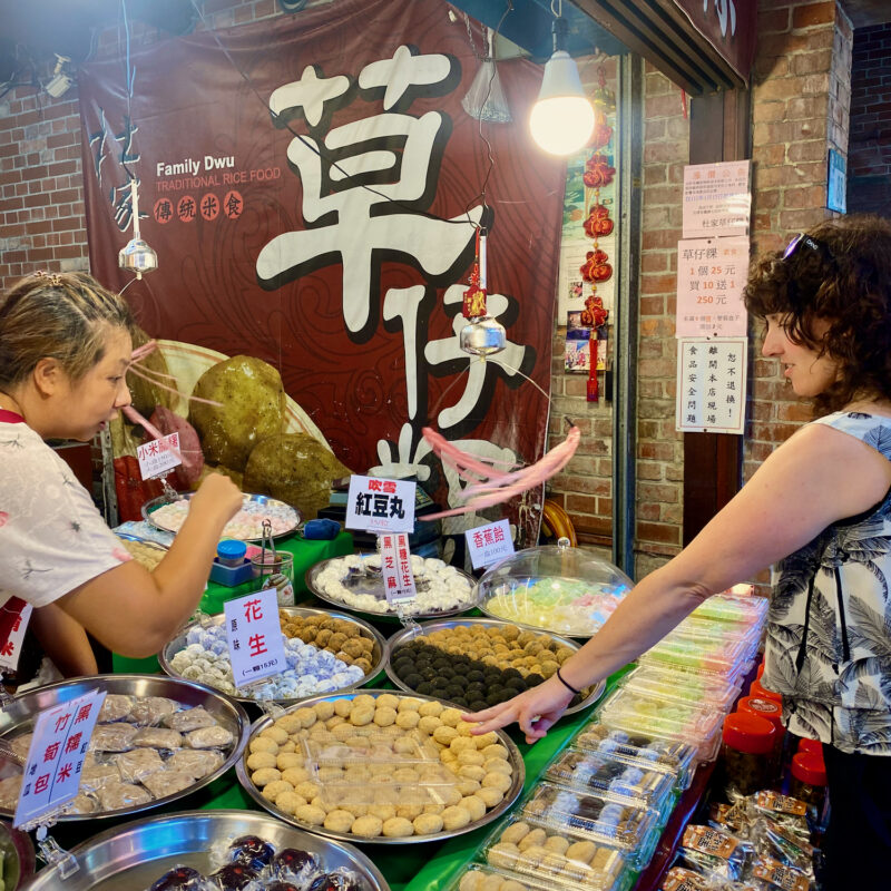 Getting Some Sweets in Shenkeng