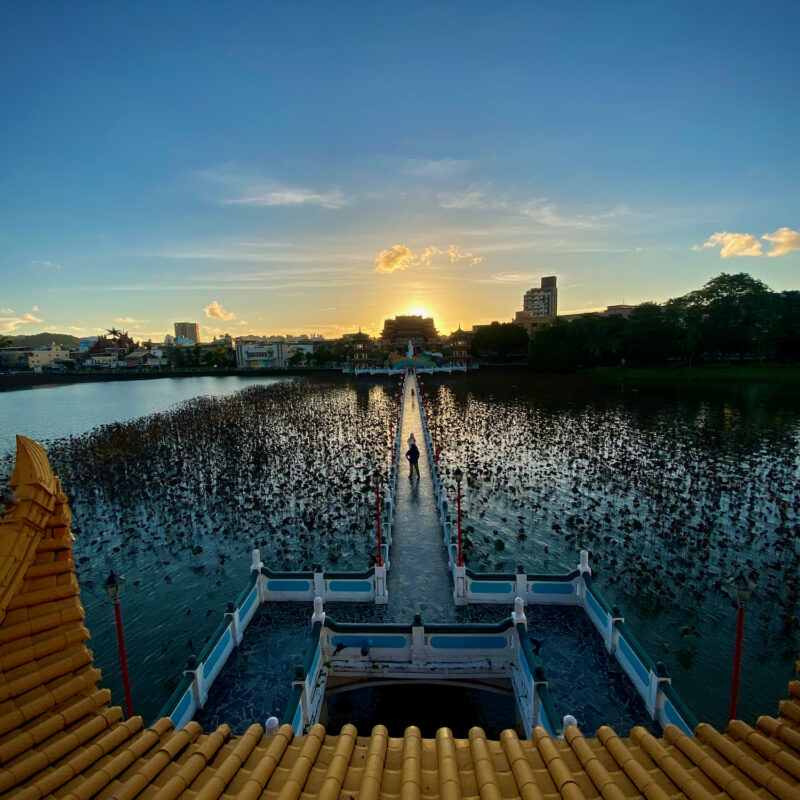 Temple Sunset