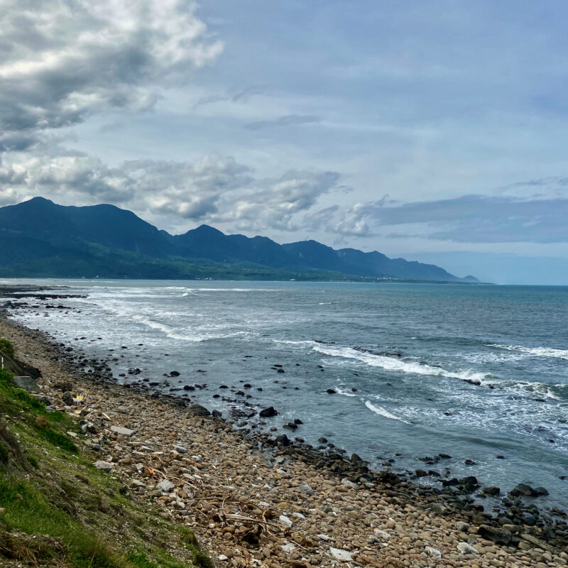 Taitung Shoreline, Looking North