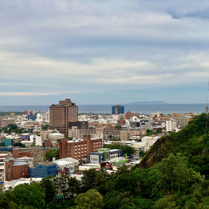 Trekking Liyushan Park, Gazing at Downtown Taitung
