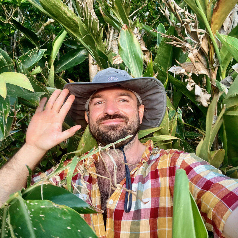 Selfie In the Brush