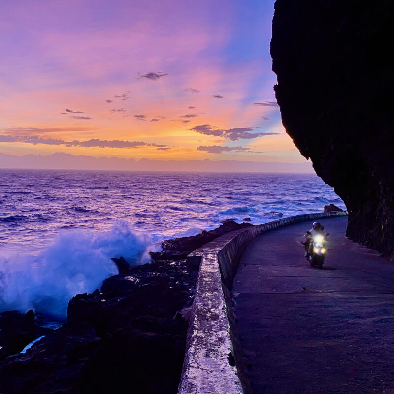 Nightfall Across Purple Seas