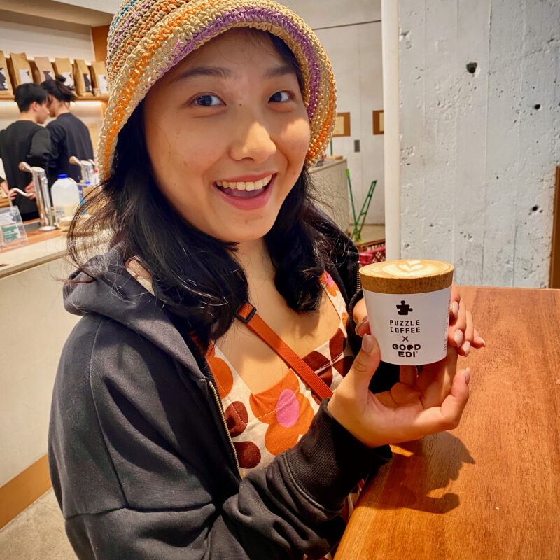 An Edible Cup of Coffee