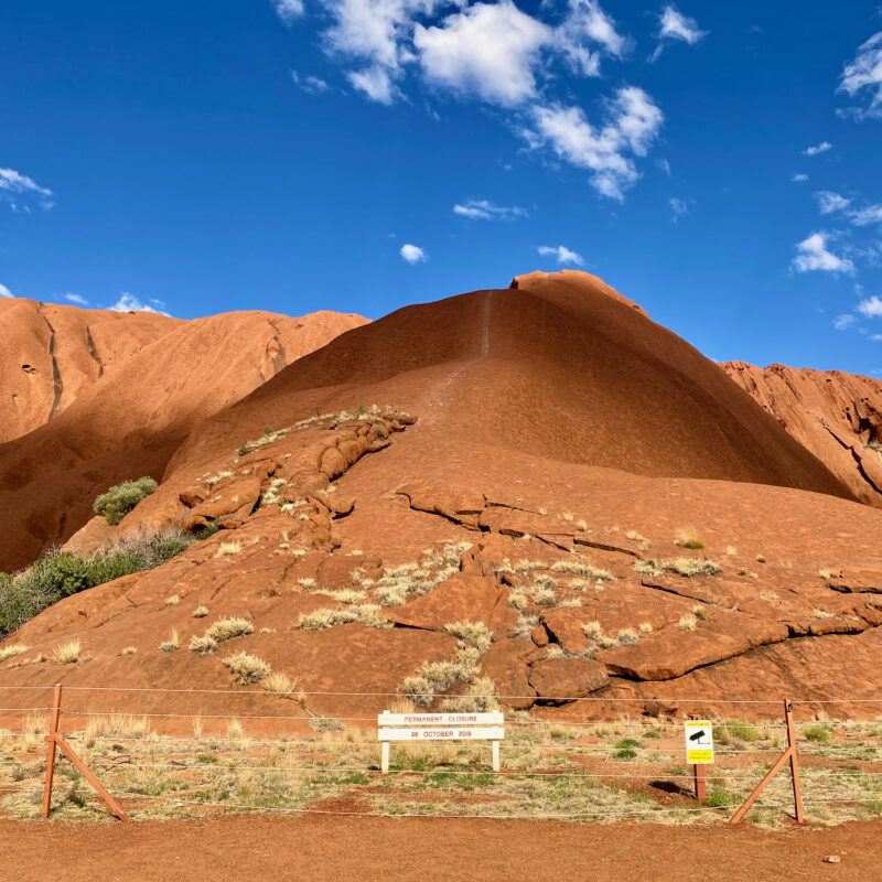 The Base of Uluru