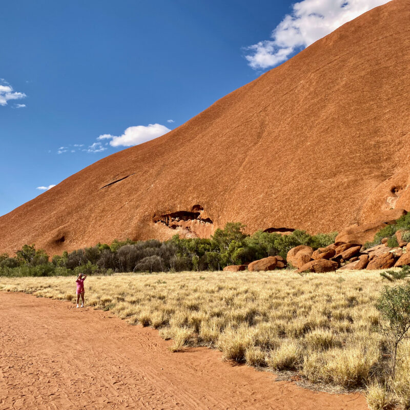 Starting Around Uluru