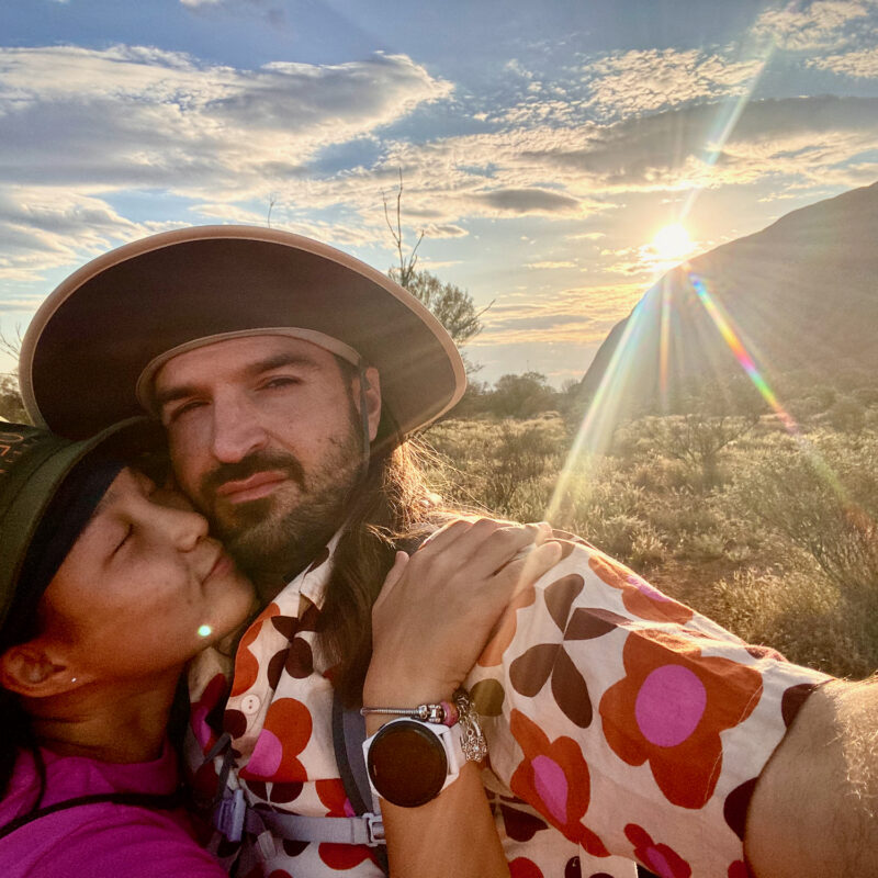 Sunstruck At Uluru