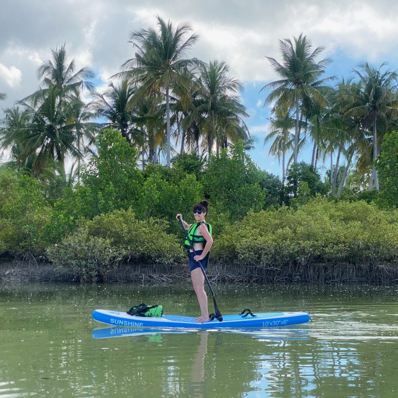Claire in the Mangrove