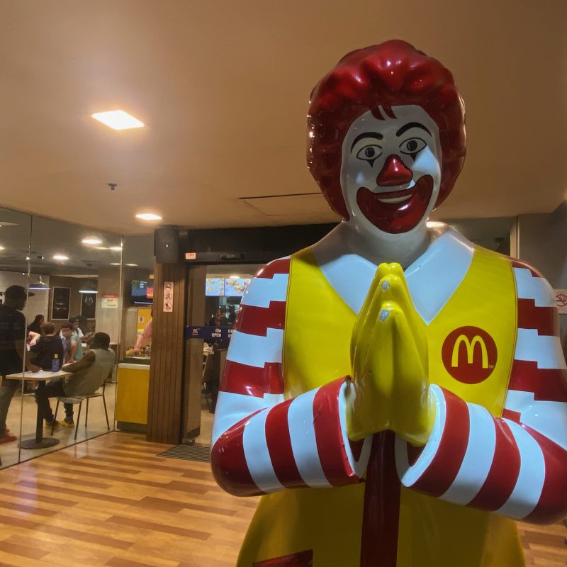 Ronald Giving the Wai