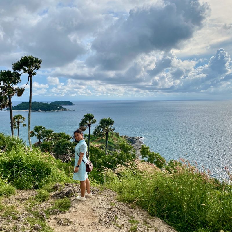 Hiking at Promthep Cape