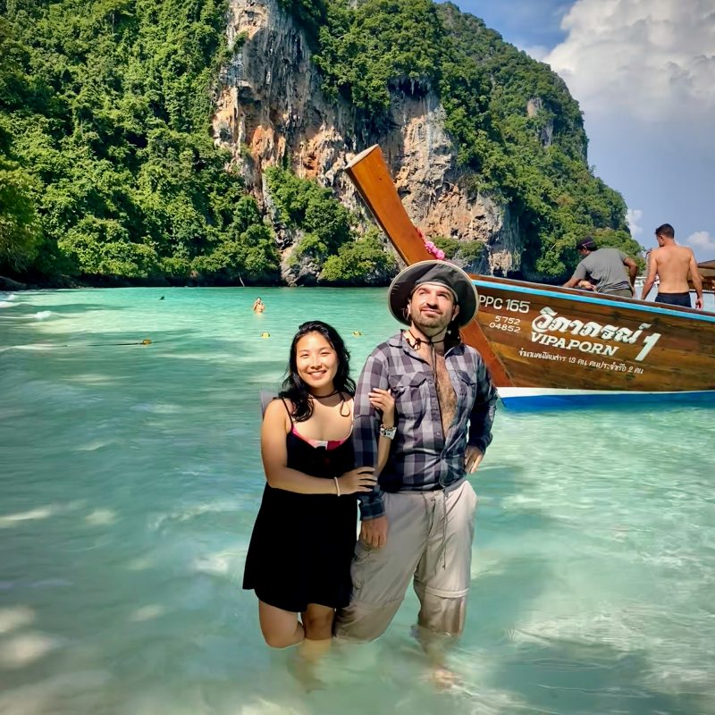 Us on Koh Phi Phi
