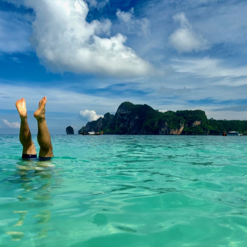 Undersea Handstands