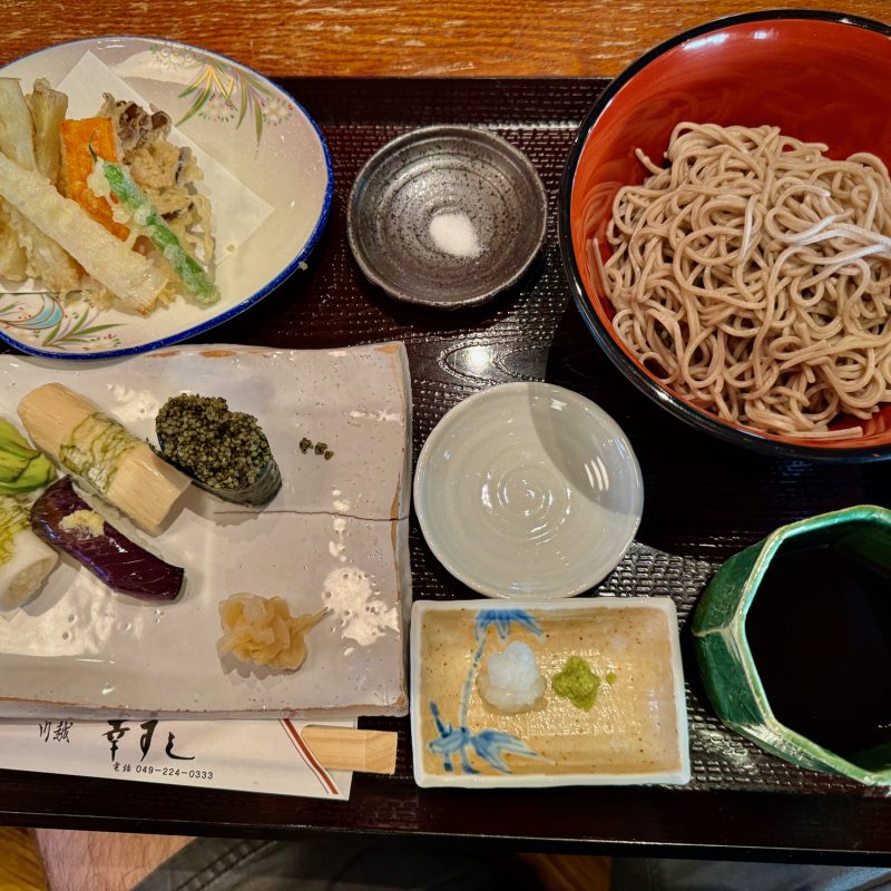 Vegan Set Lunch in Kawagoe