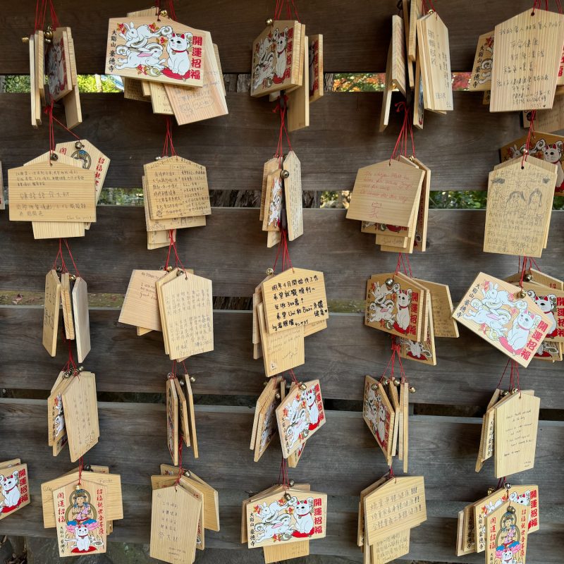 Wellwishes at Gotukuji