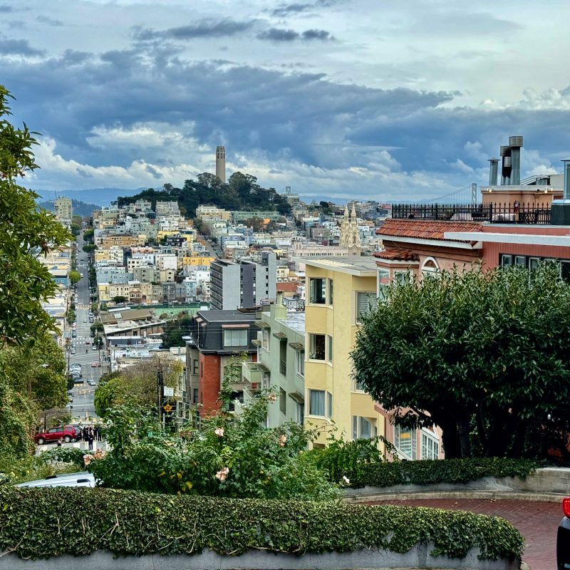 Walking up SF's Winding Ways
