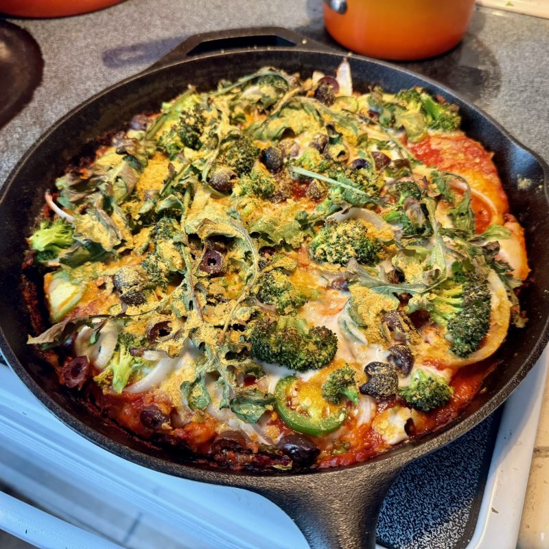 Pizza out of a Pan