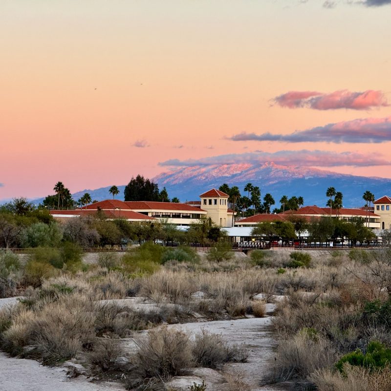Rillito River at Sunset