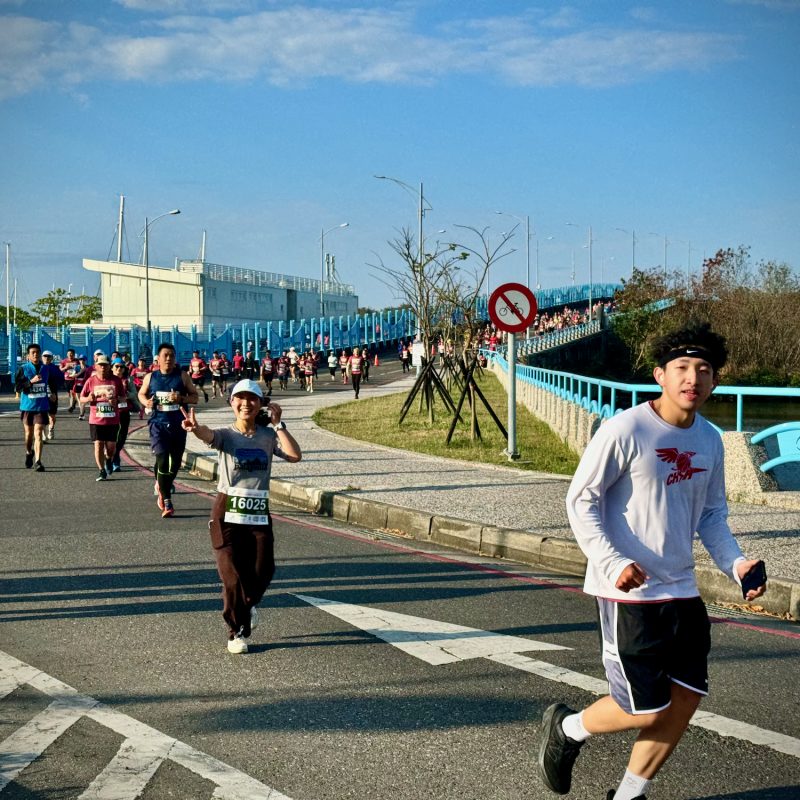 Marathoning in Tainan