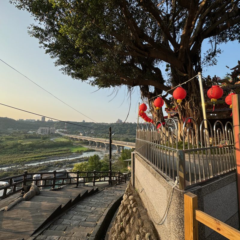 Looking Down on the Dahan River