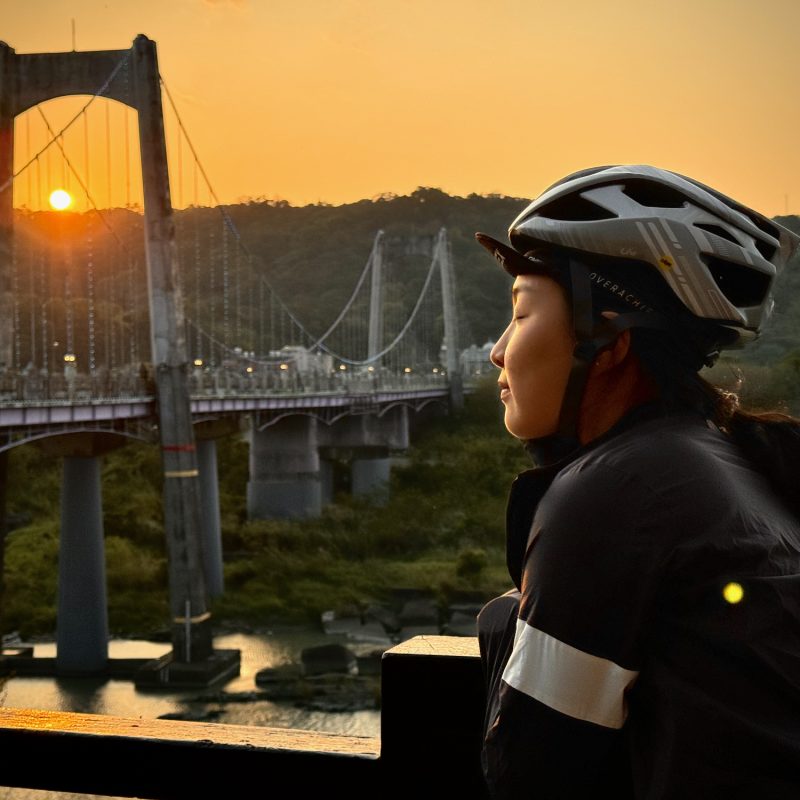 Ellen at the Daxi Bridge