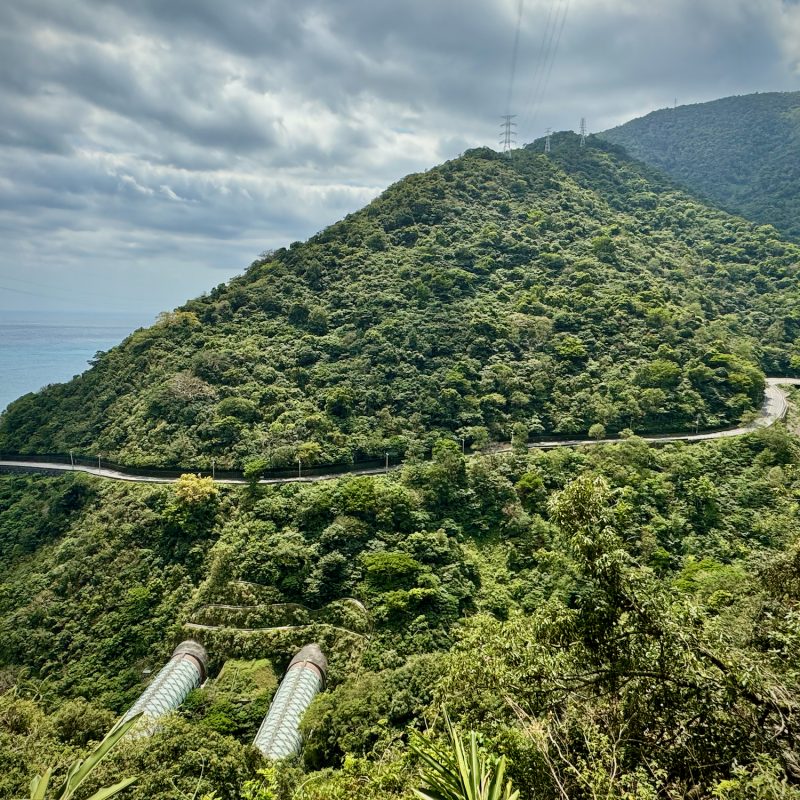 Looking Down on Suhua Roads Thus Climbed