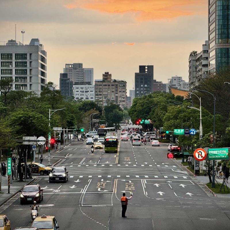 Traffic Directing in Eastern Taipei