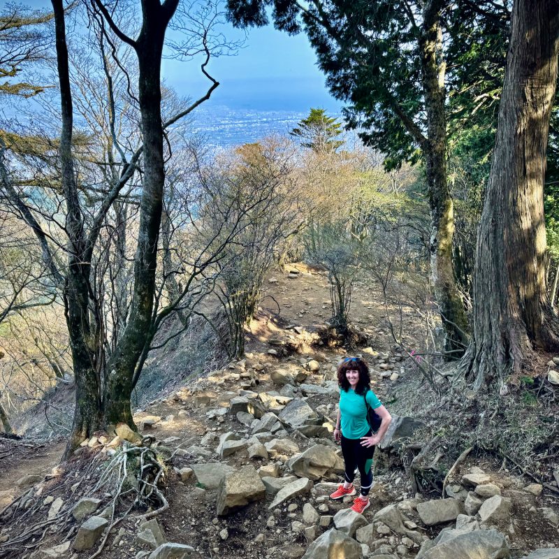 The Trail Down Oyama