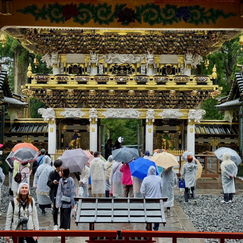 Busy Crowds to See the Shogun