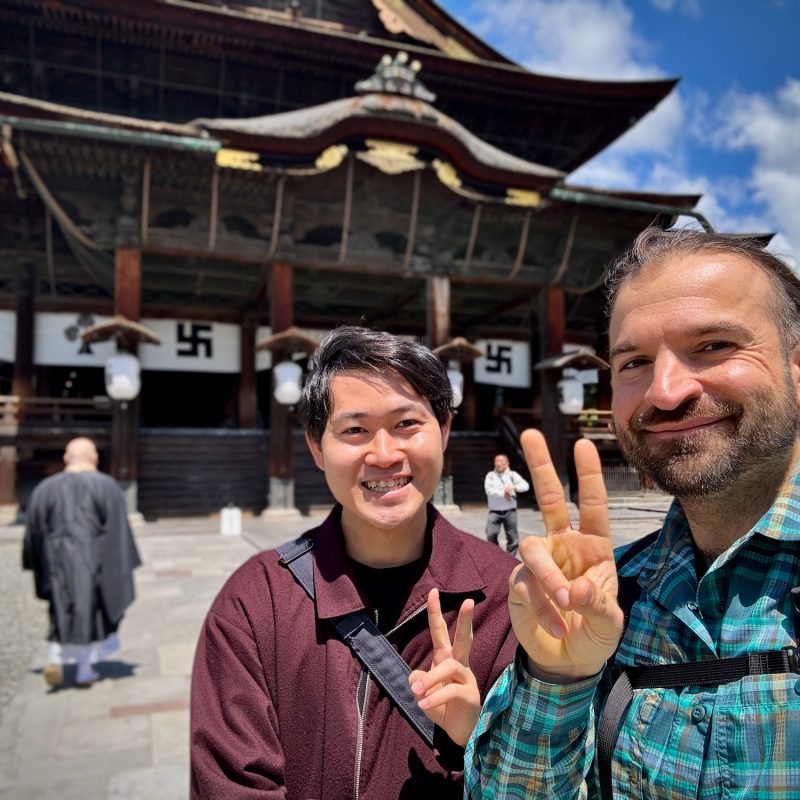 A Tatsuya Reunion at Zenkoji
