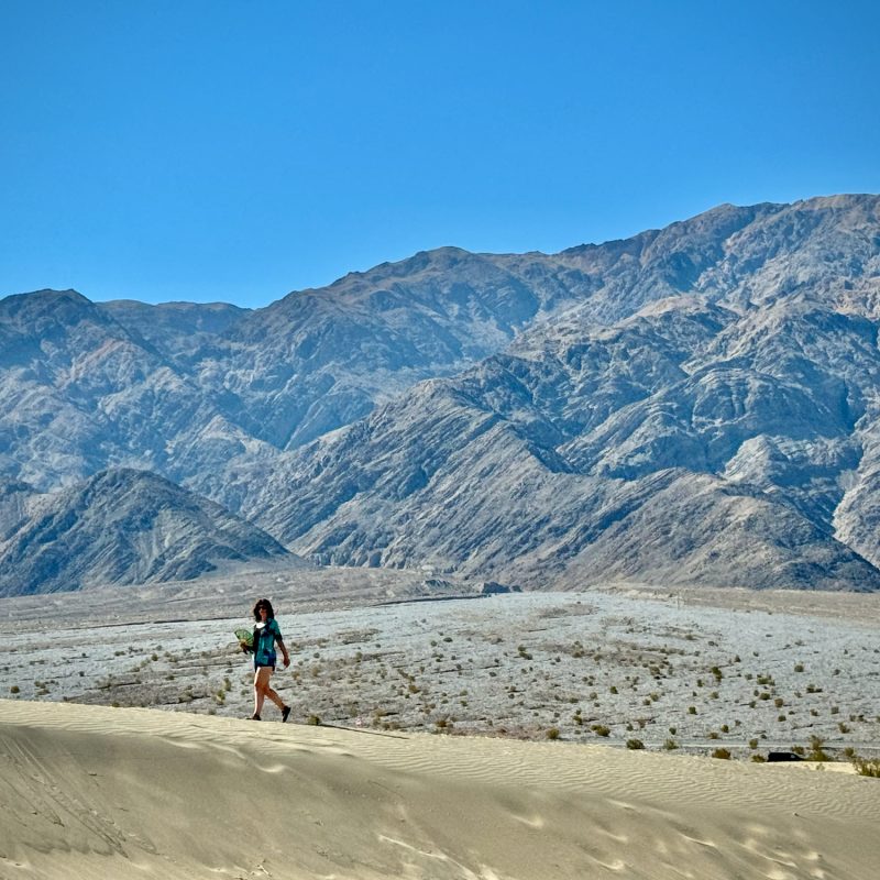 Death Valley Striding
