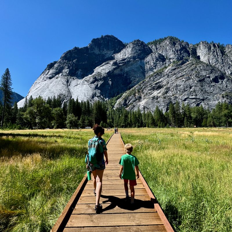 Walking Yosemite