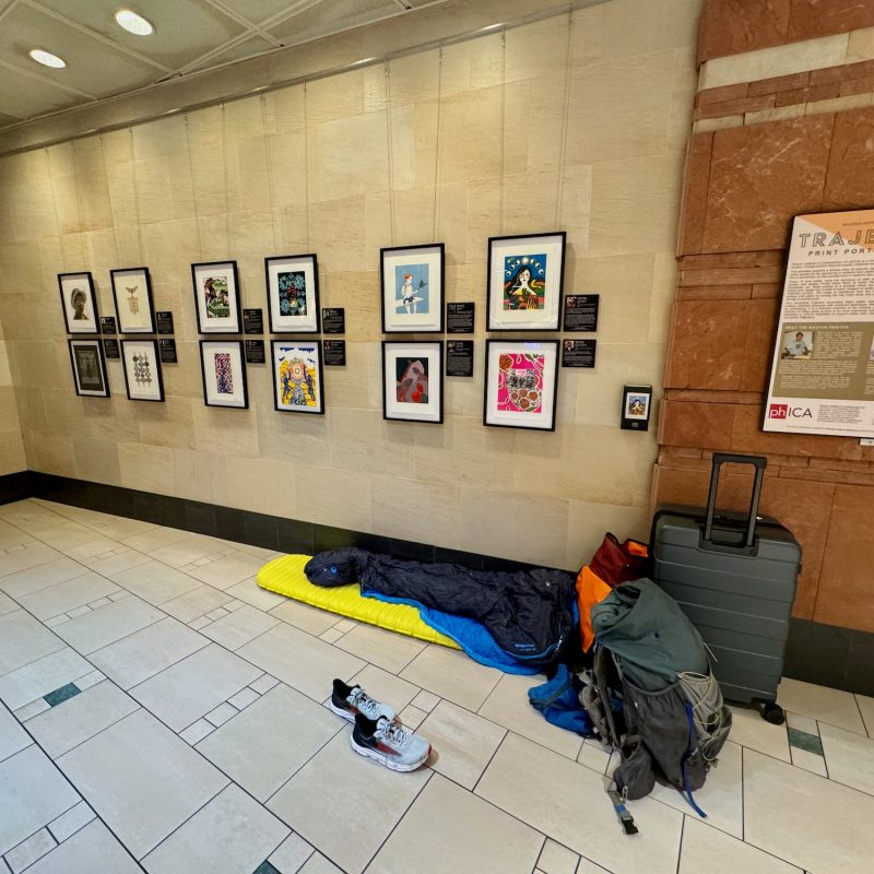 Camping at Phoenix Airport