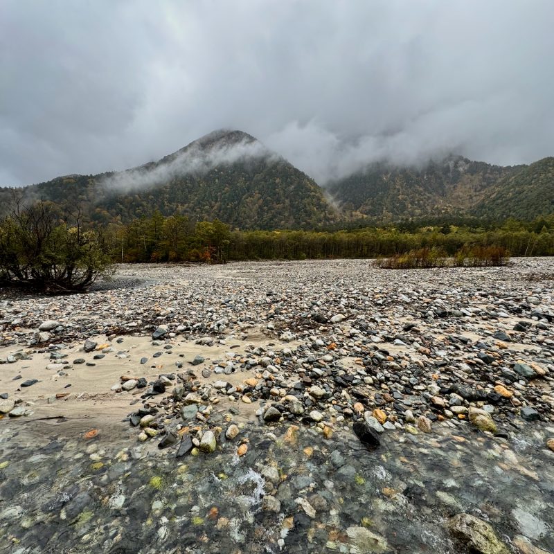 Walking Along the Azusa River