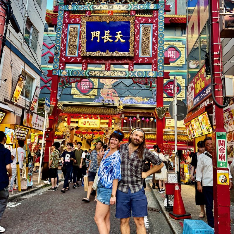 Duo at Yokohama Chinatown