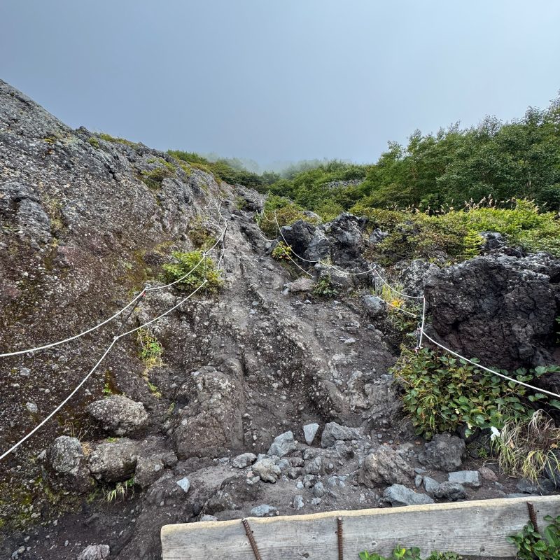 The Way Up Fuji