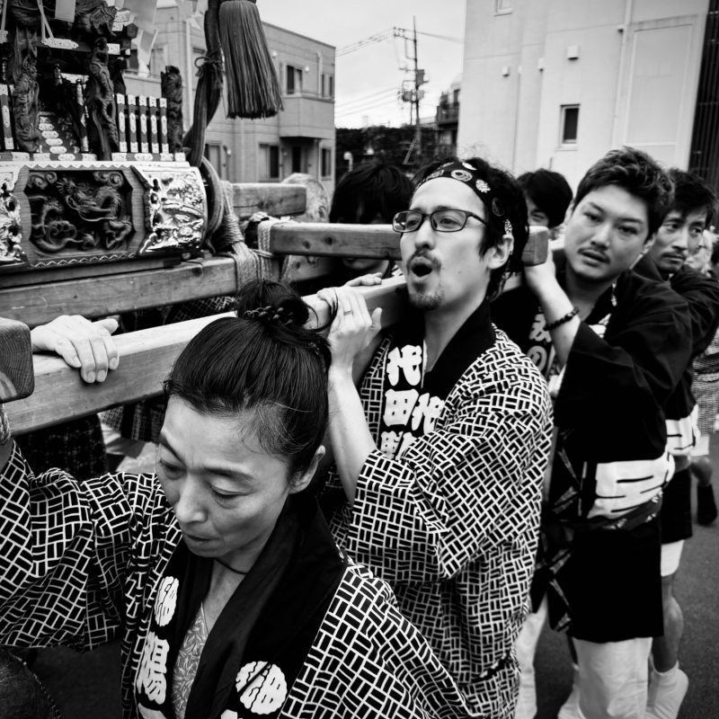 Shigei at the Matsuri