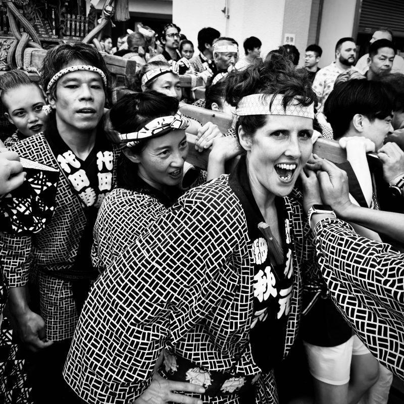 Claire in the Matsuri