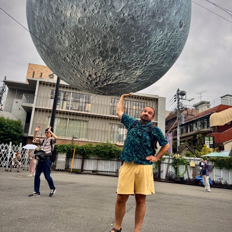Holding up the Moon