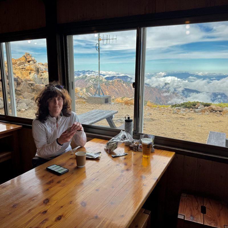Lunch at Daitenso Hut