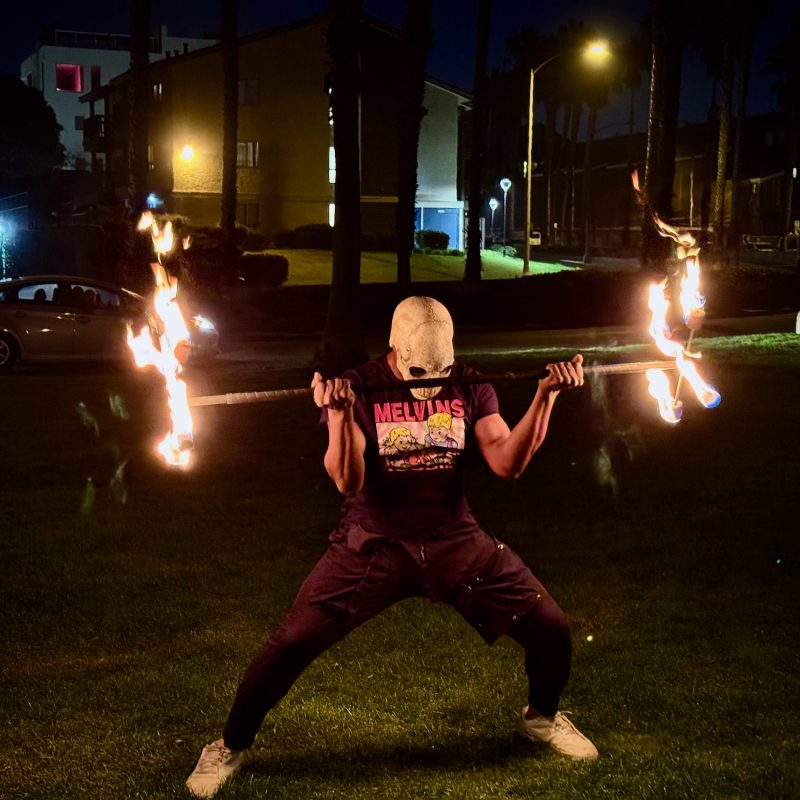 Halloween Fire Spinning