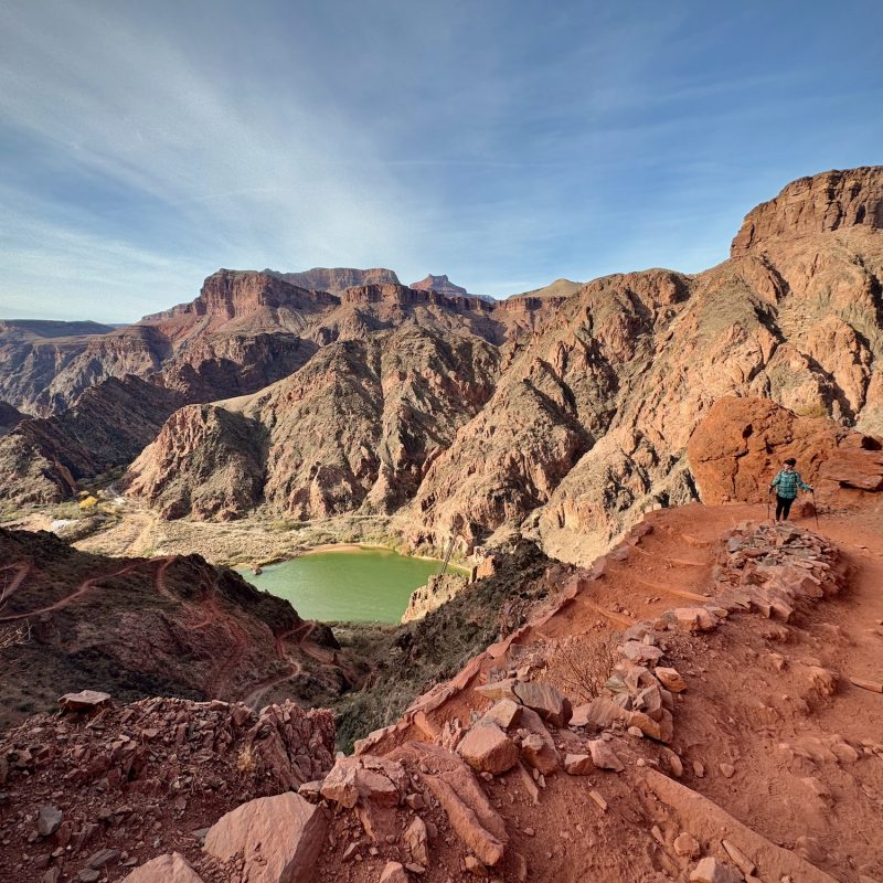 Twisty Trip Up South Kaibab Trail