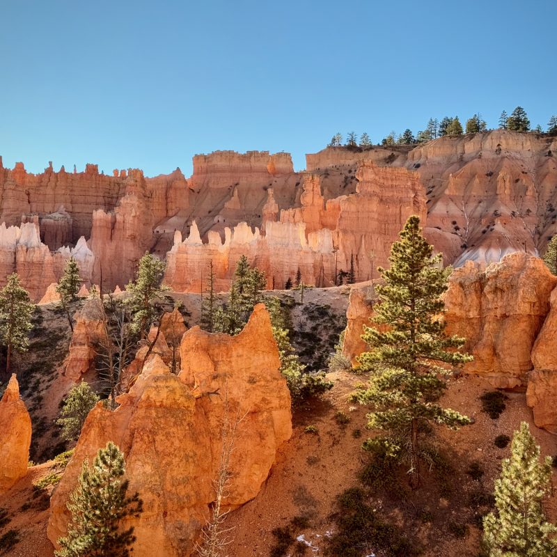 Glowing Hoodoos